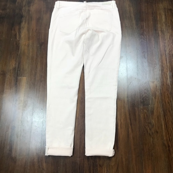 Blank NYC Blush Pink Skinny Distressed denim Jeans - Picture 5 of 6